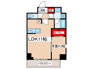 S-RESIDENCE錦糸町Southの物件間取画像